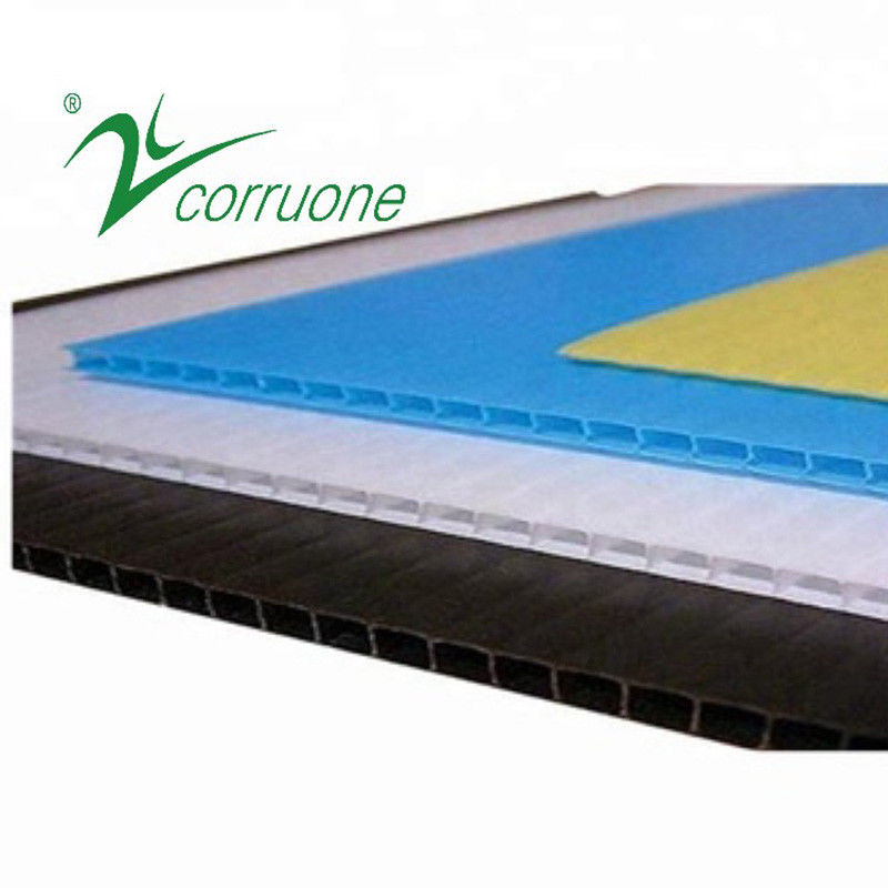 البولي بروبلين 3 مم Corflute ورقة حماية Correx Corflute 2440 X 1220