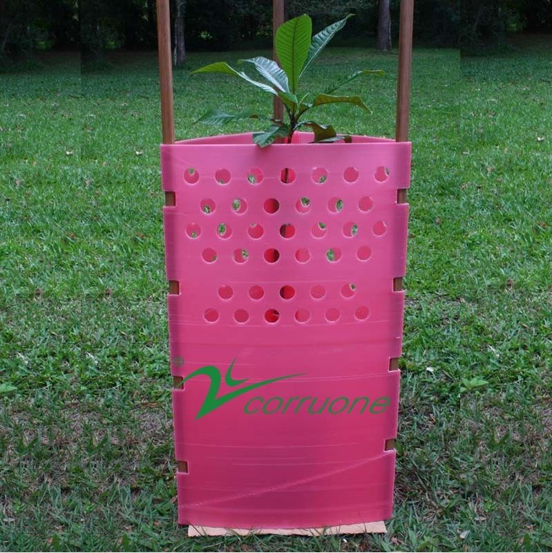 Corflute Plantra Tree Protectors PP المموج شجرة الحرس الأنابيب