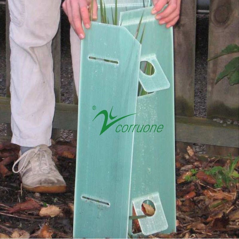 Corflute Plantra Tree Protectors PP المموج شجرة الحرس الأنابيب